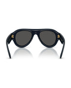 A$AP Rocky Aviator Puffer Sunglasses - Transparent Dark Blue/Ultra Black - Ray-Ban