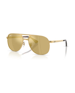 Bill Max Sunglasses - Arista/Light Brown Mirror Gold - Ray-Ban