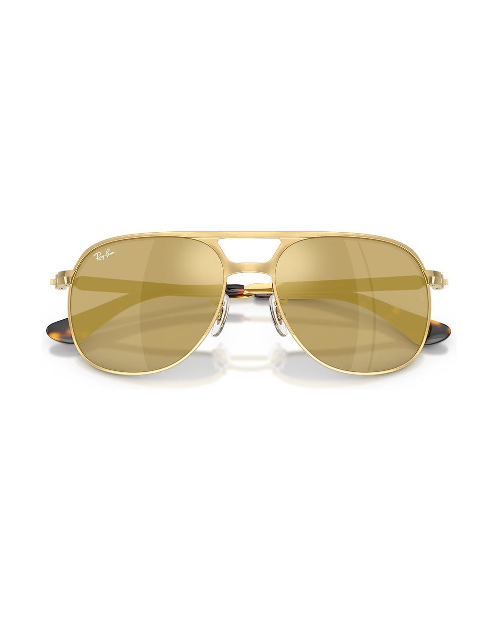 Bill Max Sunglasses - Arista/Light Brown Mirror Gold - Ray-Ban