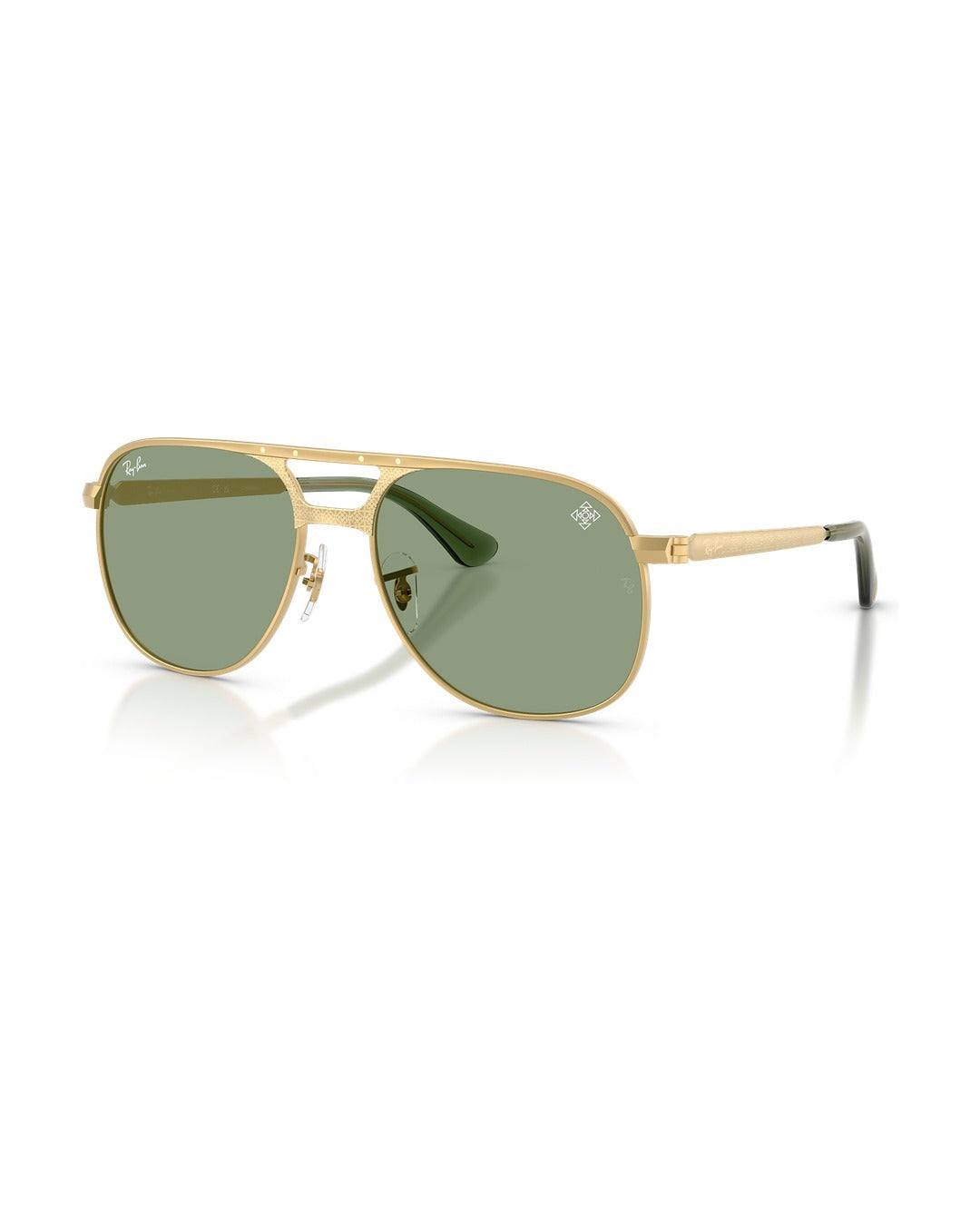 Bill Max Sunglasses - Gold/Green - Ray-Ban