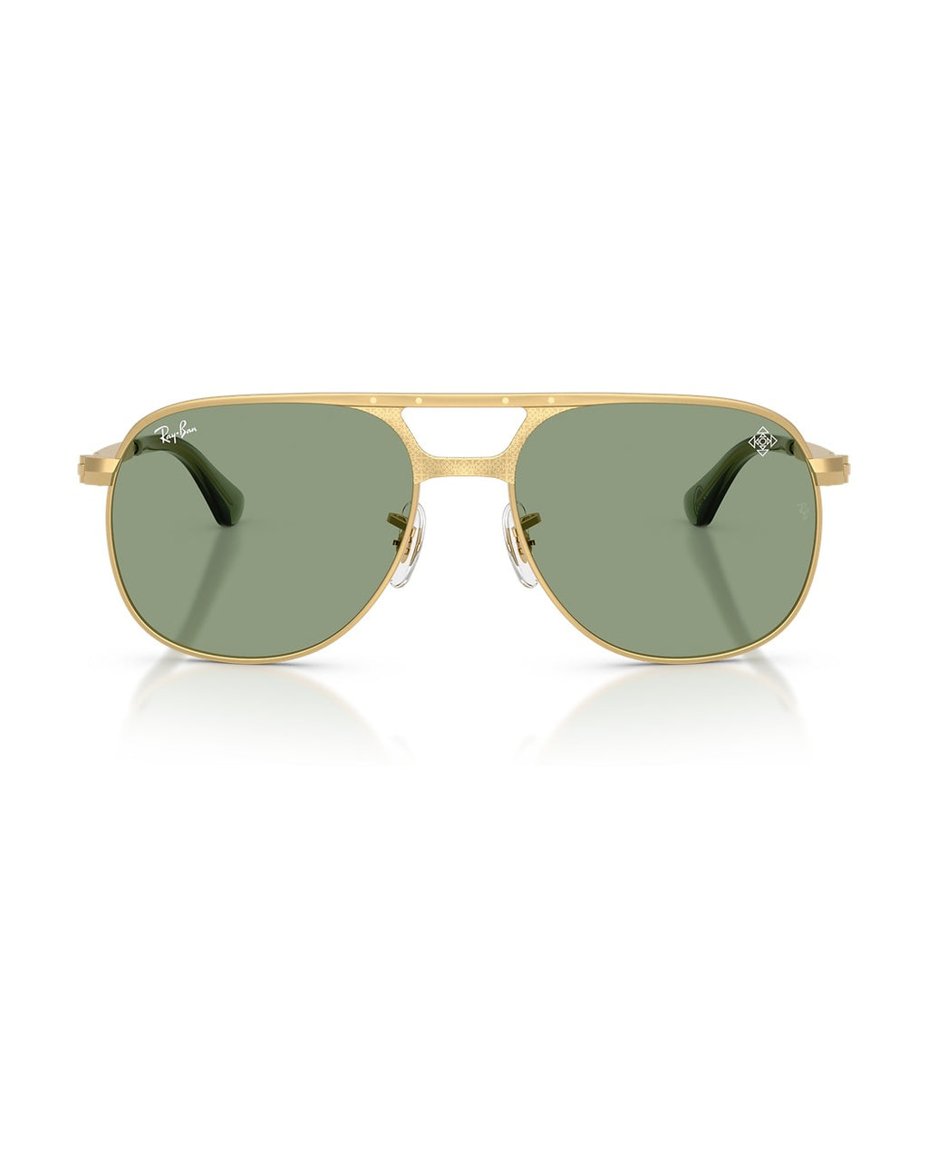 Bill Max Sunglasses - Gold/Green - Ray-Ban