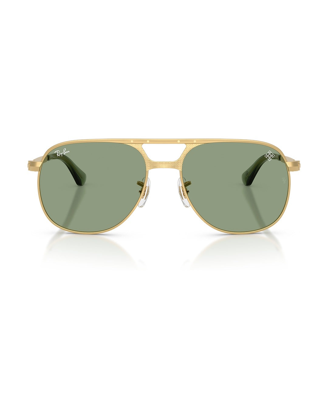 Bill Max Sunglasses - Gold/Green - Ray-Ban