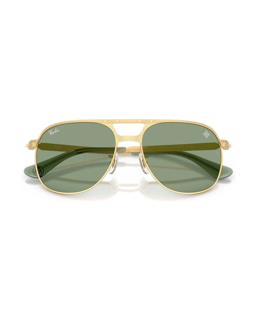 Bill Max Sunglasses - Gold/Green - Ray-Ban