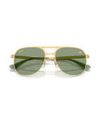 Bill Max Sunglasses - Gold/Green - Ray-Ban
