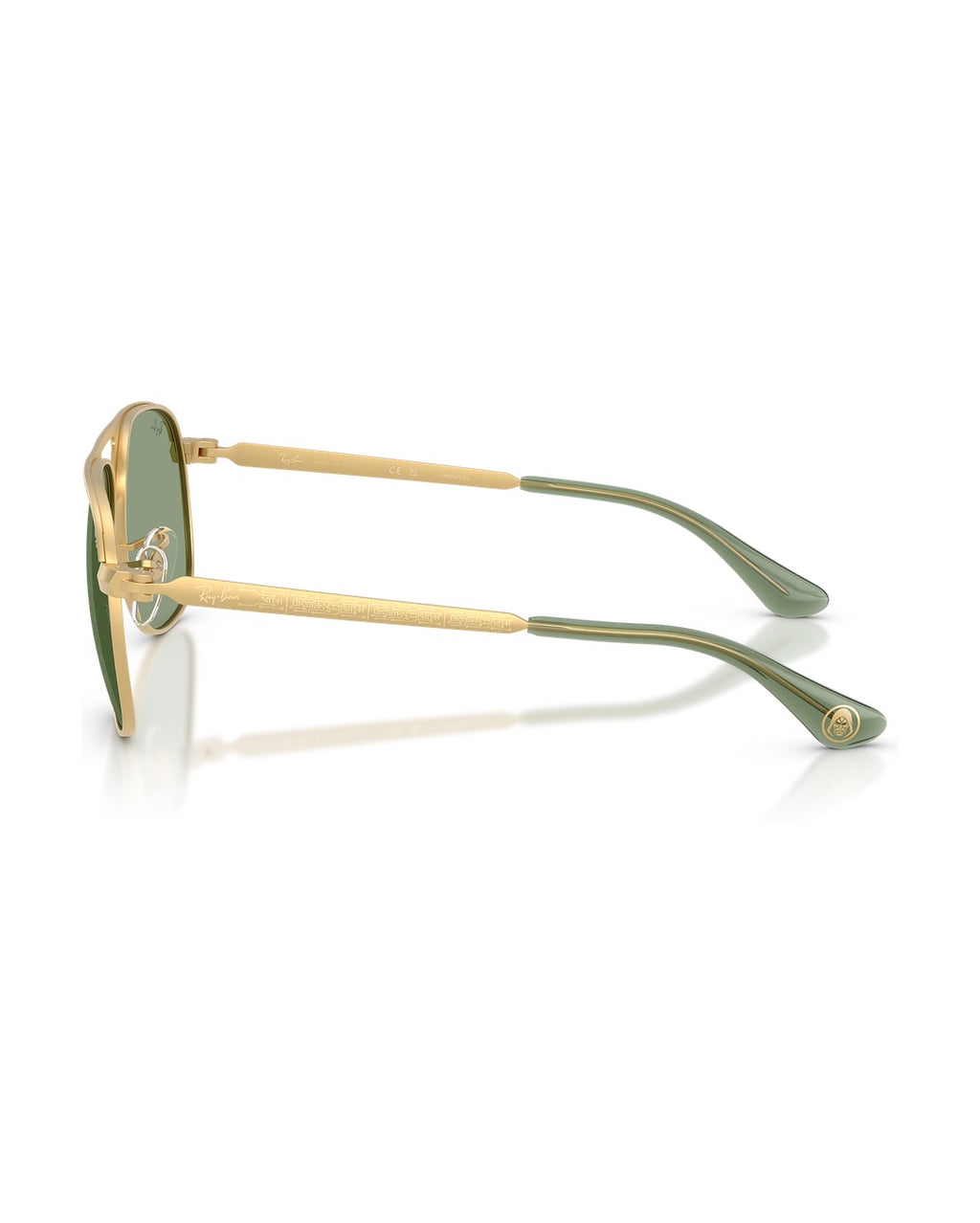 Bill Max Sunglasses - Gold/Green - Ray-Ban