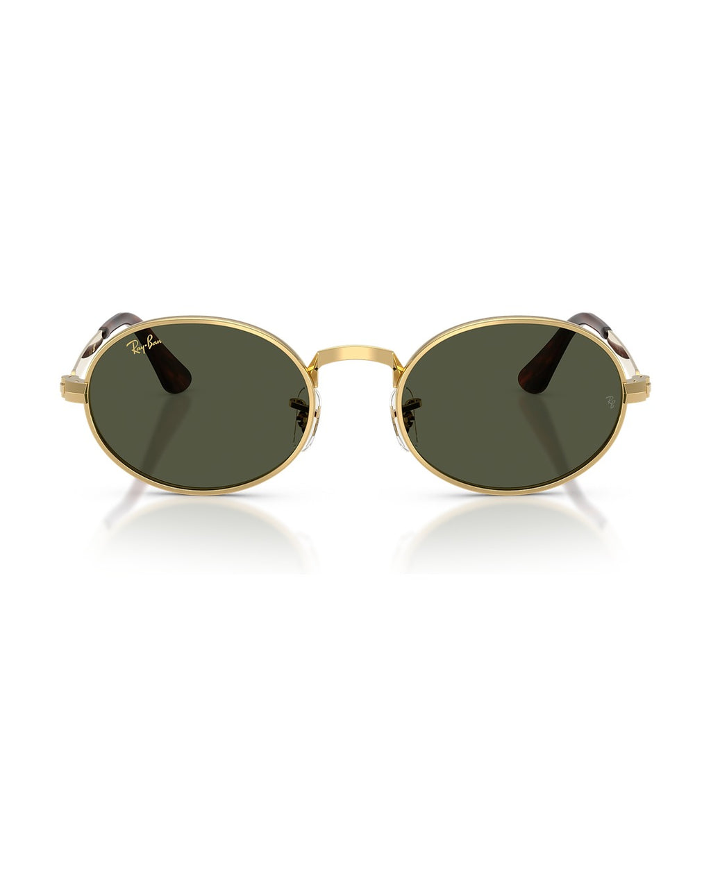 A$AP Rocky Bold Metals Oval Sunglasses - Arista Gold/Green - Ray-Ban