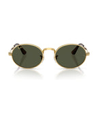 A$AP Rocky Bold Metals Oval Sunglasses - Arista Gold/Green - Ray-Ban