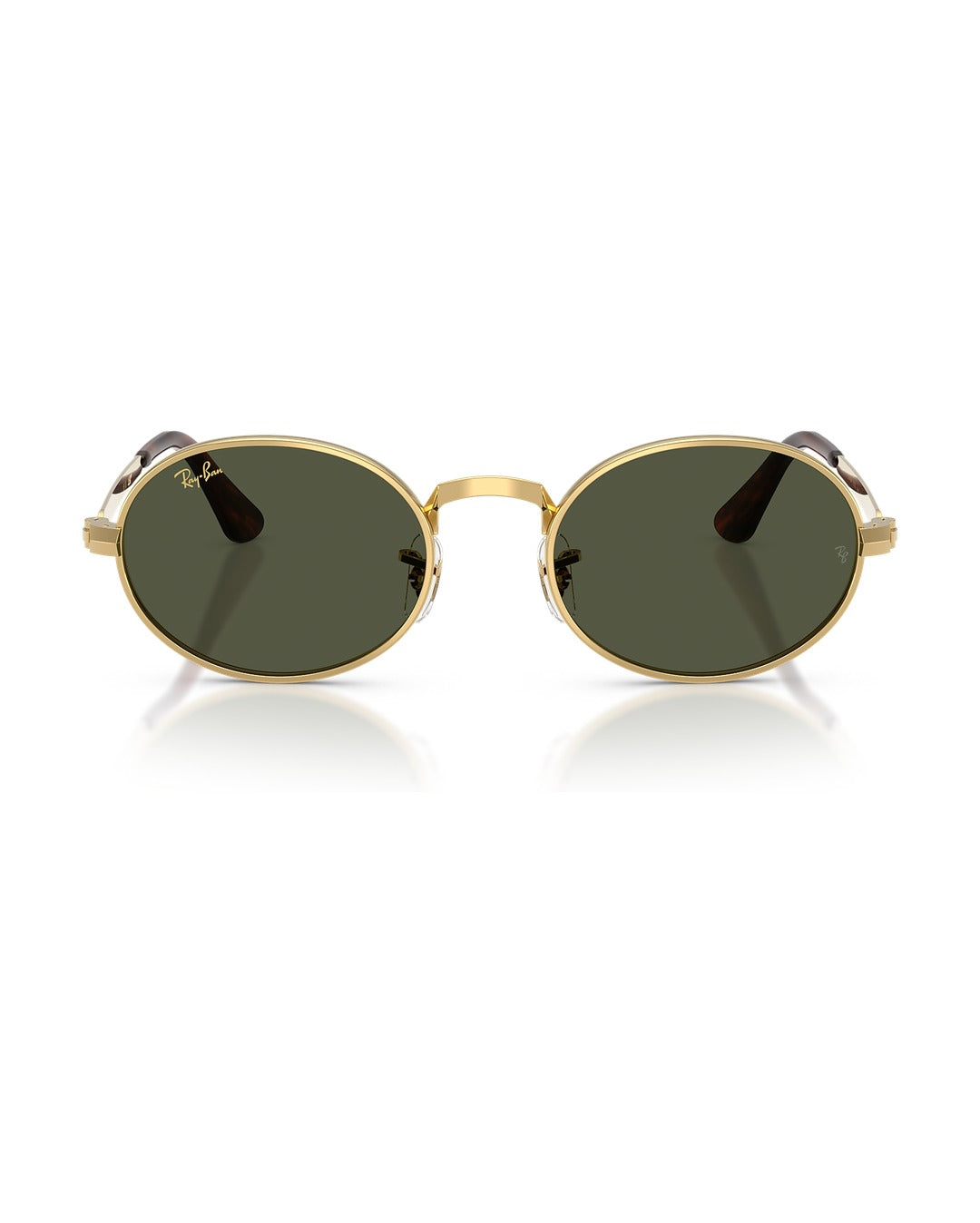 A$AP Rocky Bold Metals Oval Sunglasses - Arista Gold/Green - Ray-Ban