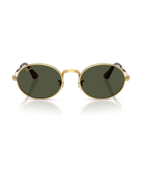 A$AP Rocky Bold Metals Oval Sunglasses - Arista Gold/Green - Ray-Ban