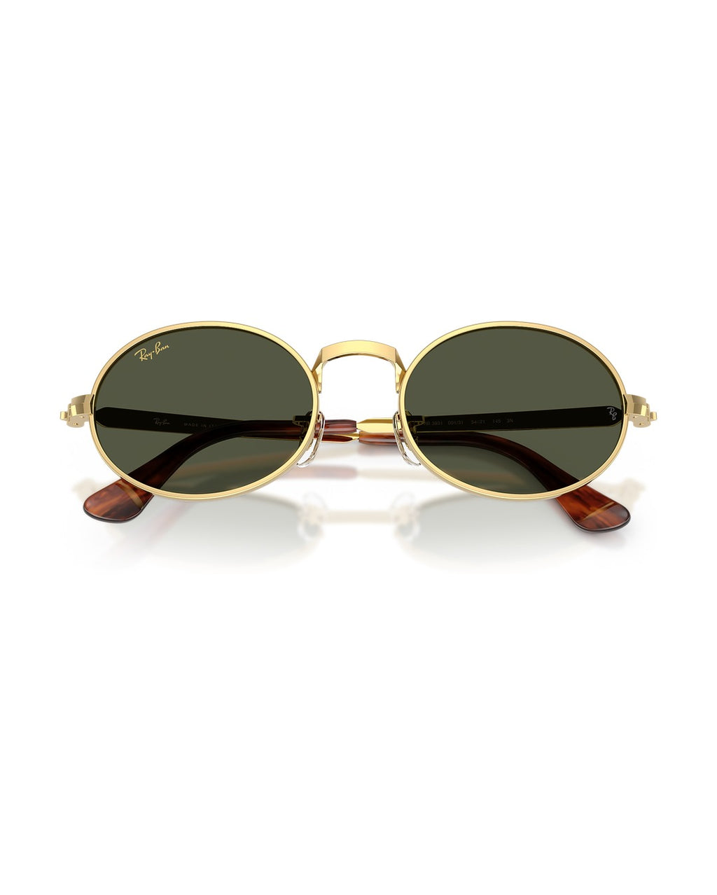 A$AP Rocky Bold Metals Oval Sunglasses - Arista Gold/Green - Ray-Ban