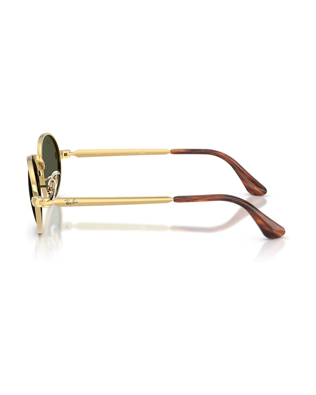 A$AP Rocky Bold Metals Oval Sunglasses - Arista Gold/Green - Ray-Ban
