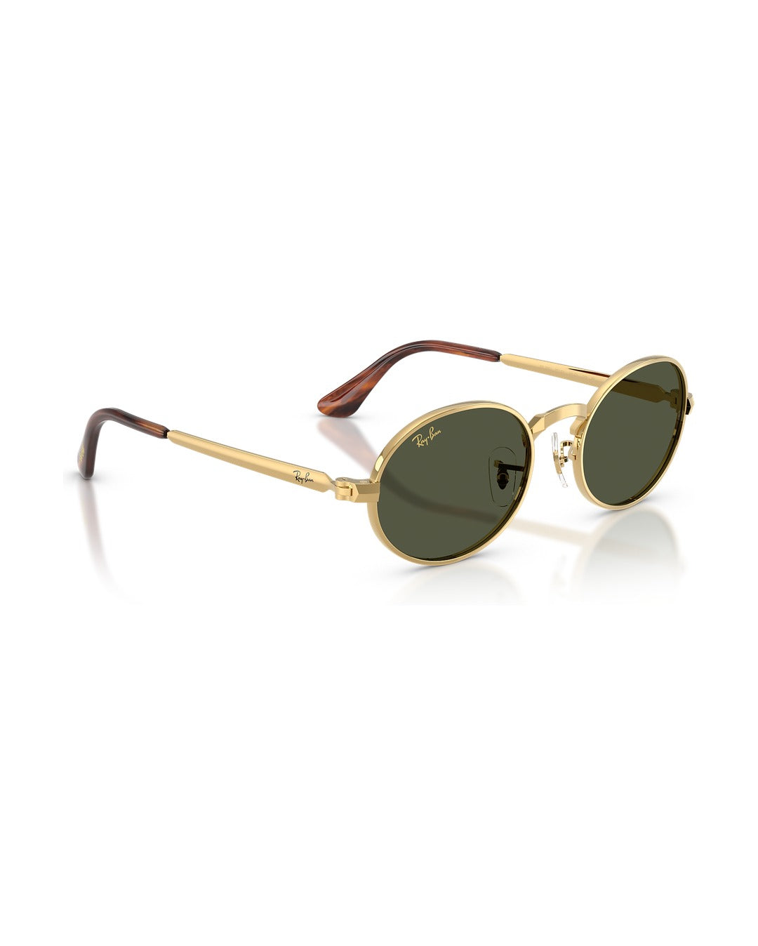 A$AP Rocky Bold Metals Oval Sunglasses - Arista Gold/Green - Ray-Ban