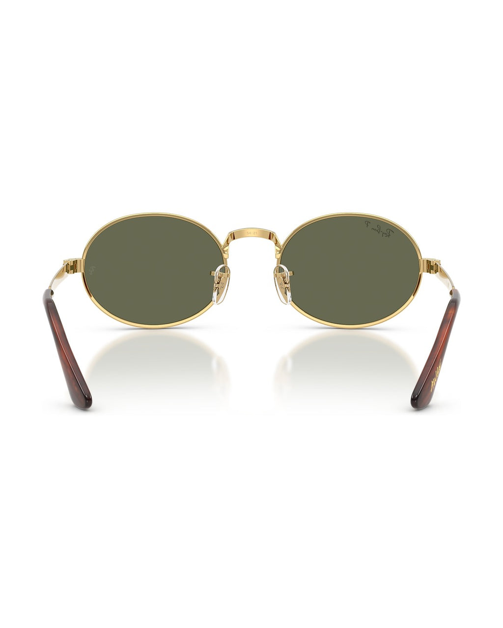 A$AP Rocky Bold Metals Oval Sunglasses - Arista Gold/Polarized Green - Ray-Ban