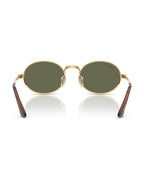 A$AP Rocky Bold Metals Oval Sunglasses - Arista Gold/Polarized Green - Ray-Ban