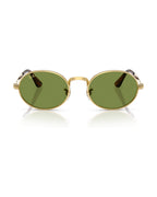 A$AP Rocky Bold Metals Oval Sunglasses - Arista Gold/Green - Ray-Ban