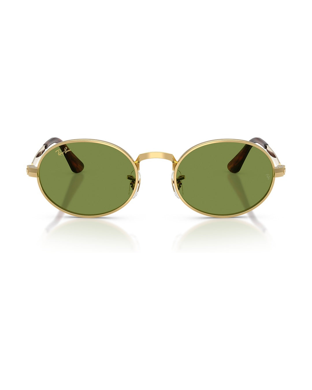 A$AP Rocky Bold Metals Oval Sunglasses - Arista Gold/Green - Ray-Ban