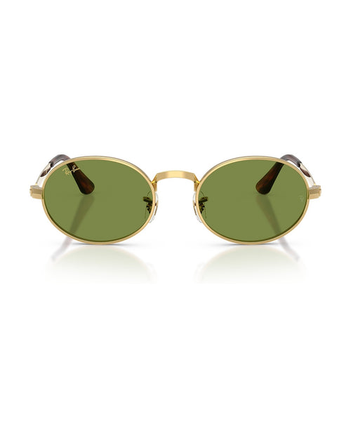 A$AP Rocky Bold Metals Oval Sunglasses - Arista Gold/Green - Ray-Ban