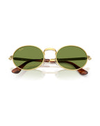 A$AP Rocky Bold Metals Oval Sunglasses - Arista Gold/Green - Ray-Ban