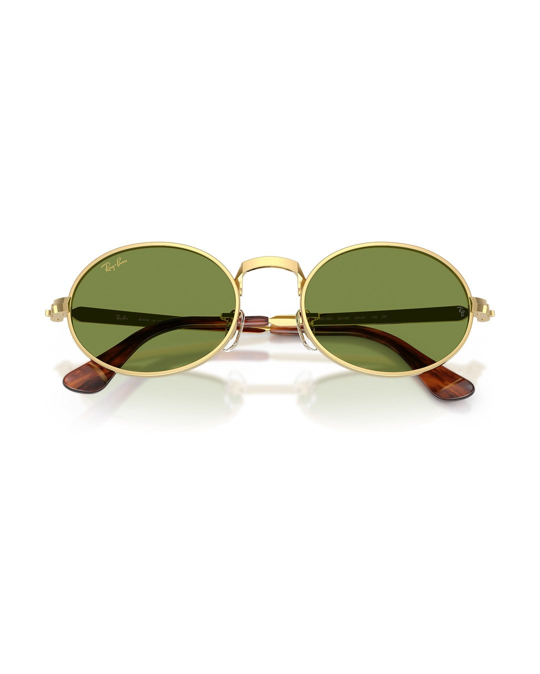A$AP Rocky Bold Metals Oval Sunglasses - Arista Gold/Green - Ray-Ban