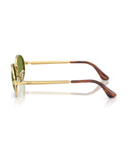 A$AP Rocky Bold Metals Oval Sunglasses - Arista Gold/Green - Ray-Ban