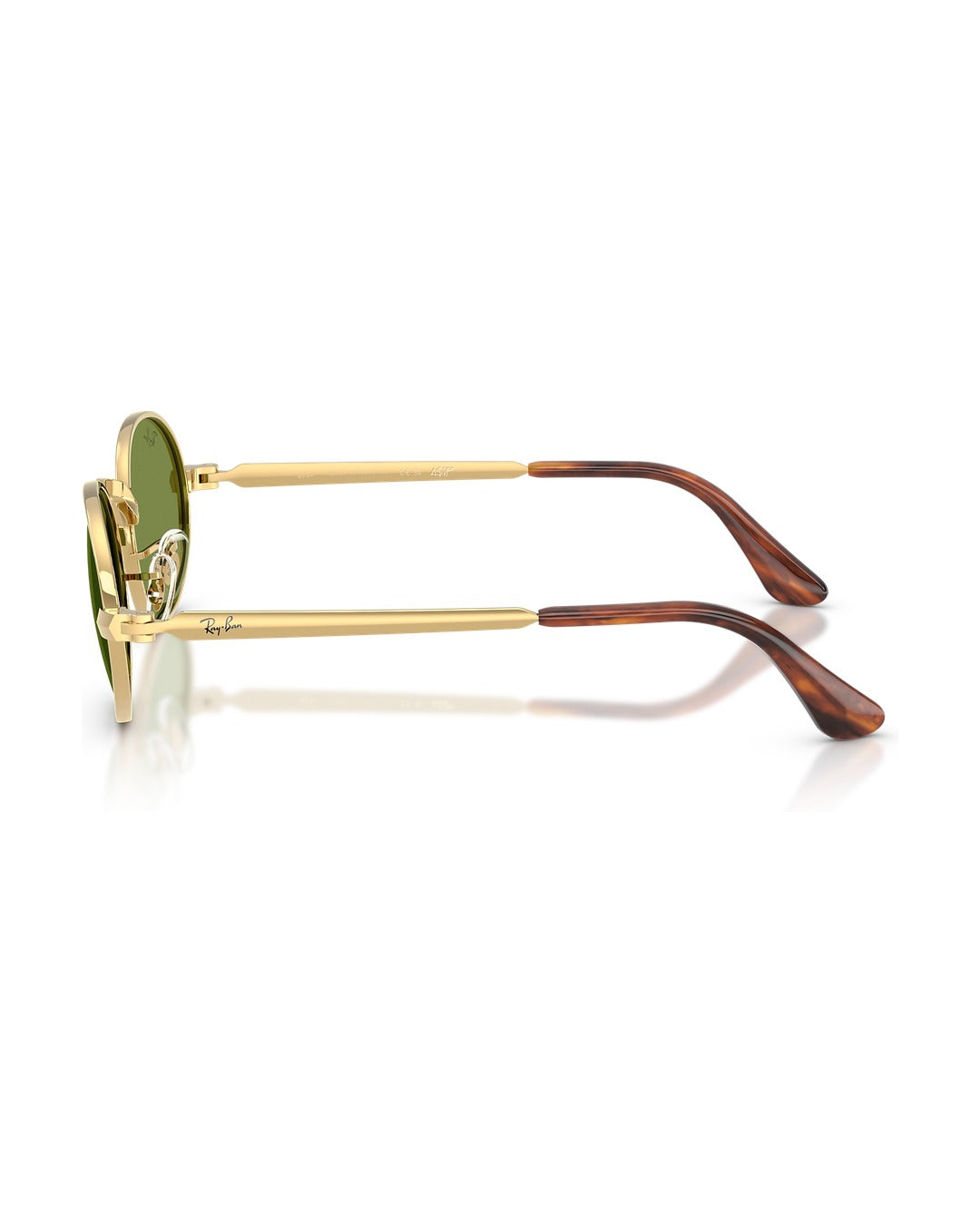 A$AP Rocky Bold Metals Oval Sunglasses - Arista Gold/Green - Ray-Ban
