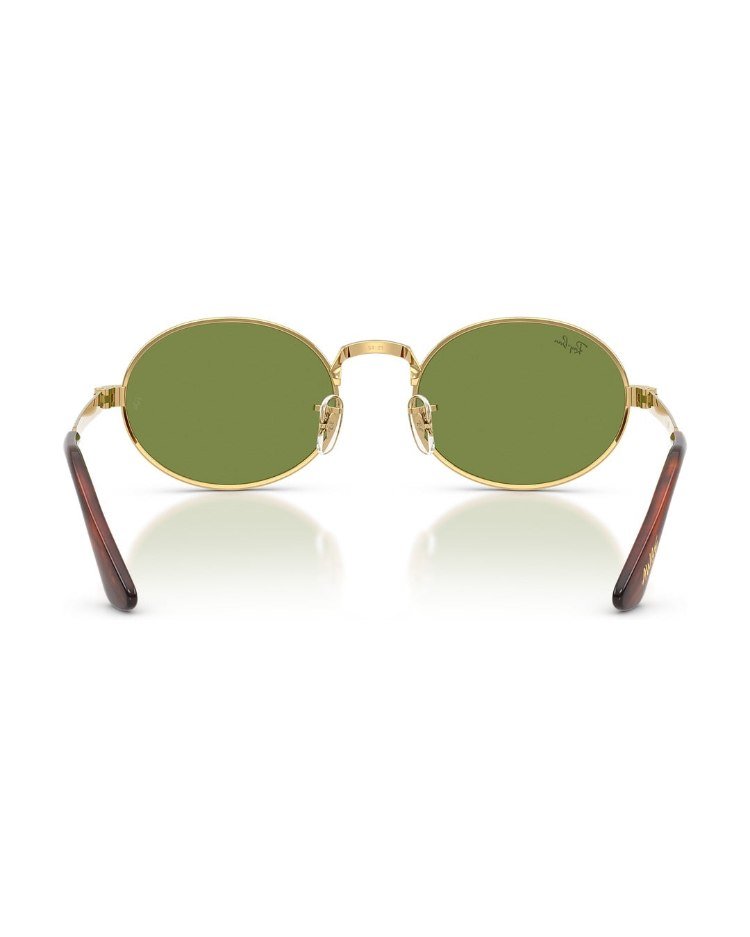 A$AP Rocky Bold Metals Oval Sunglasses - Arista Gold/Green - Ray-Ban