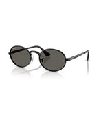 A$AP Rocky Bold Metals Oval Sunglasses - Black/Ultra Black - Ray-Ban