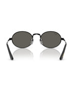 A$AP Rocky Bold Metals Oval Sunglasses - Black/Ultra Black - Ray-Ban