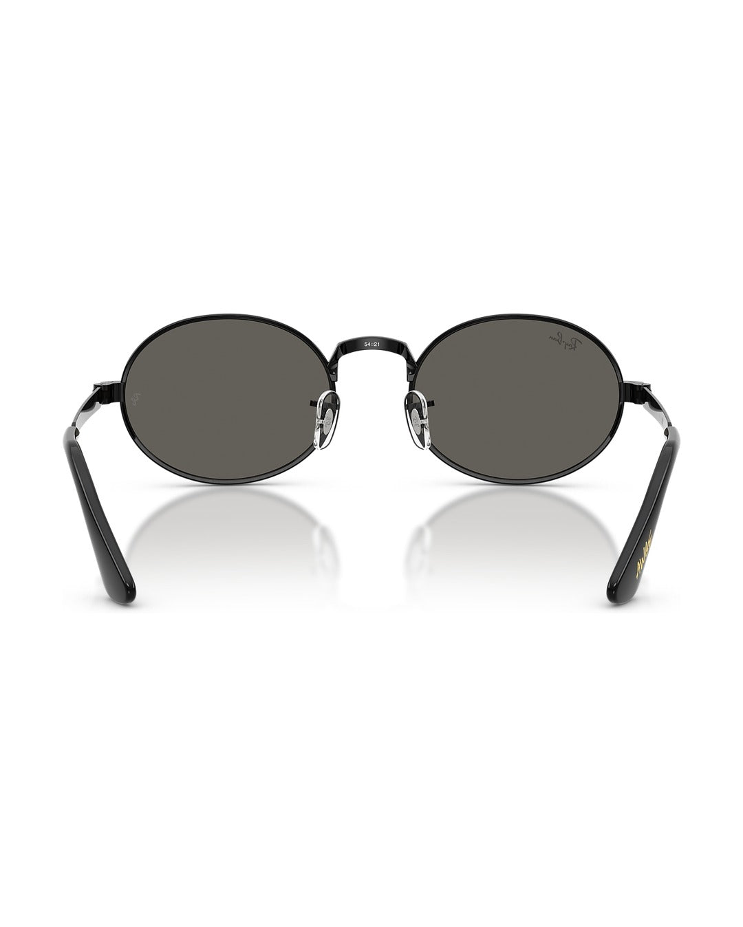 A$AP Rocky Bold Metals Oval Sunglasses - Black/Ultra Black - Ray-Ban