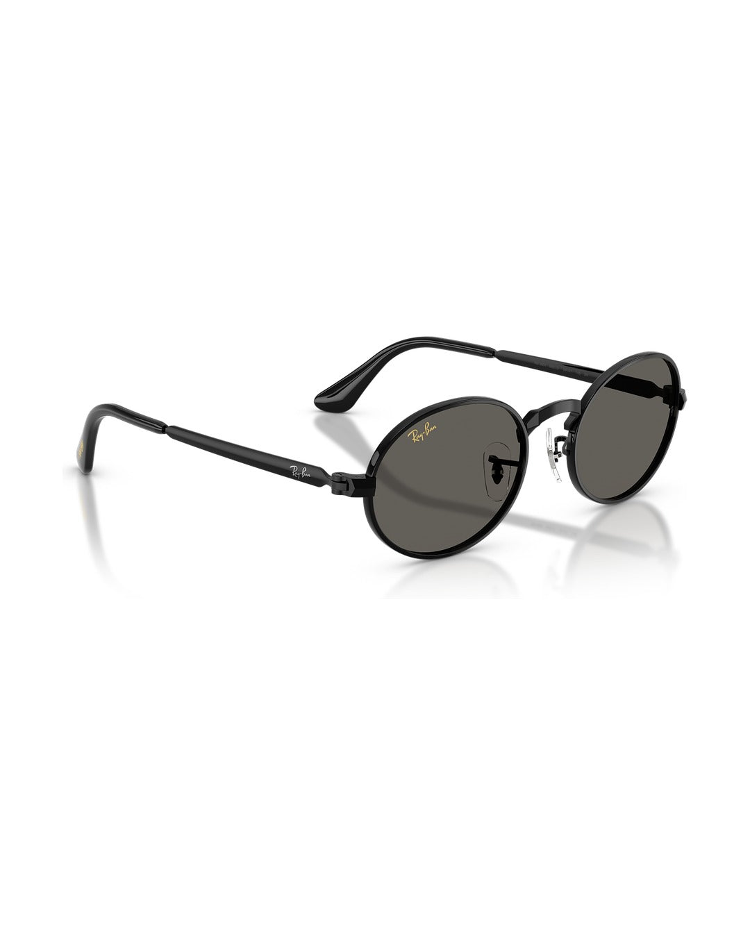 A$AP Rocky Bold Metals Oval Sunglasses - Black/Ultra Black - Ray-Ban