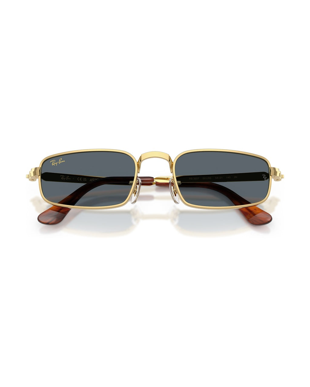 A$AP Rocky Bold Metals Pillow Sunglasses - Arista Gold/Blue - Ray-Ban