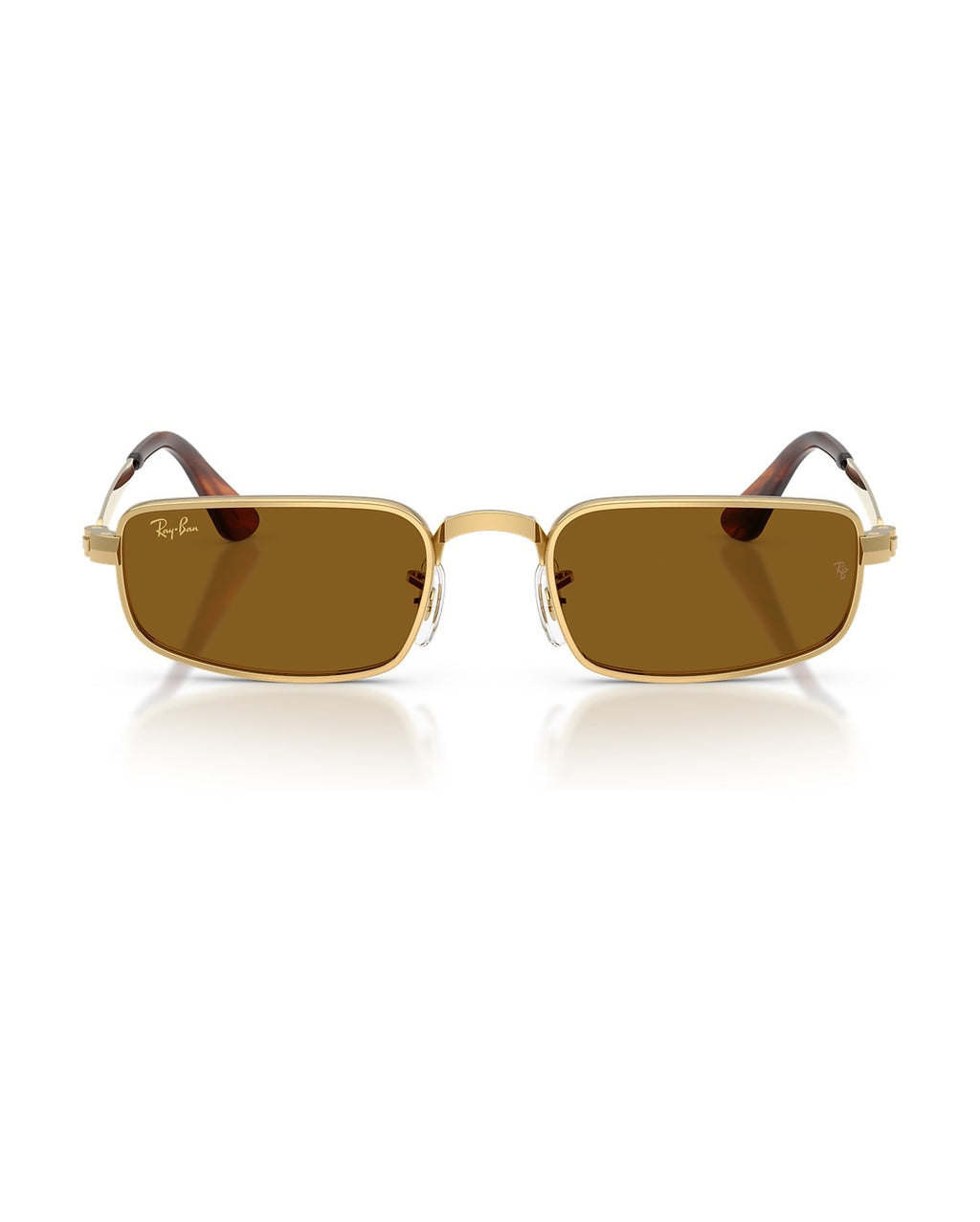 A$AP Rocky Bold Metals Pillow Sunglasses - Arista Gold/Brown - Ray-Ban