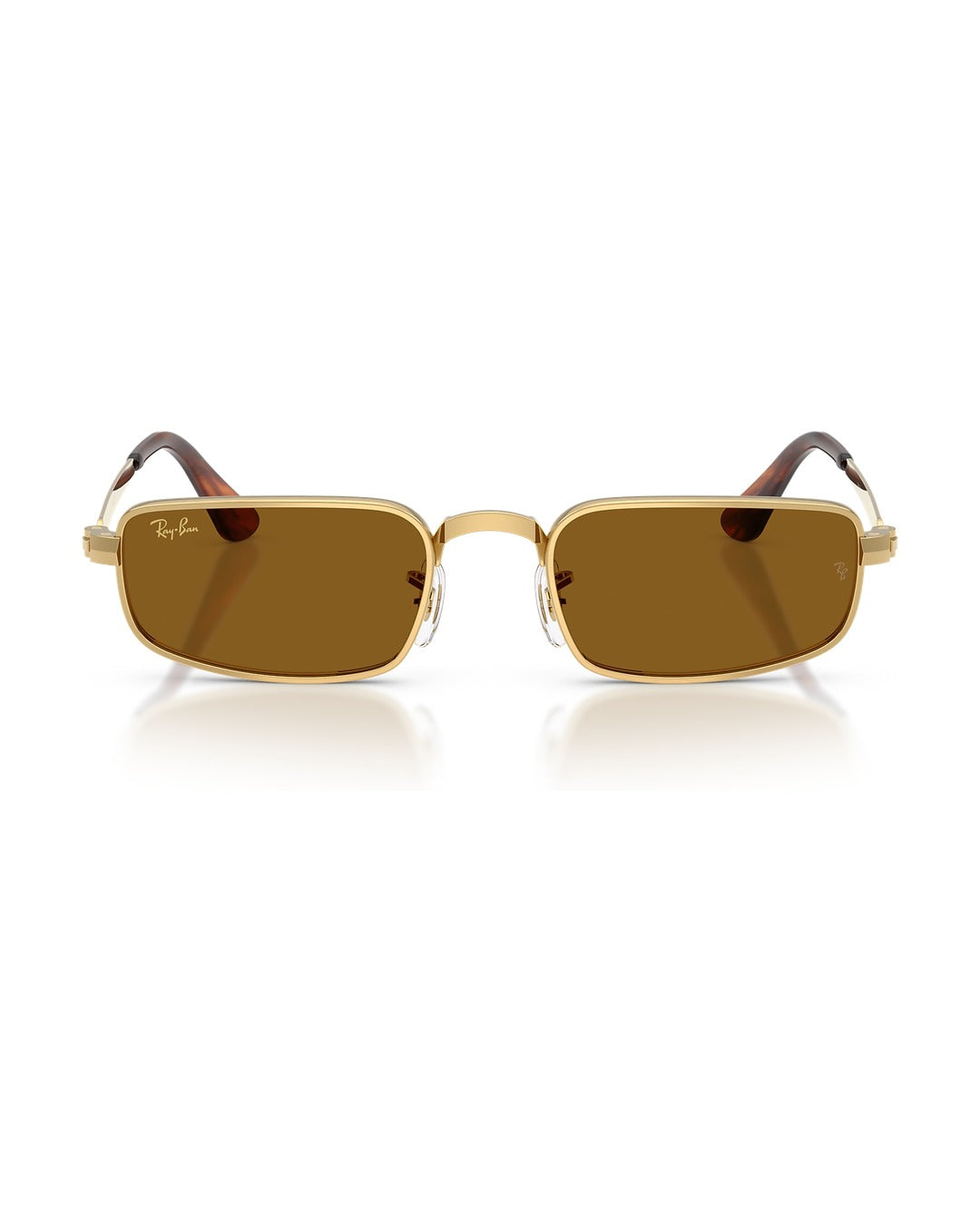 A$AP Rocky Bold Metals Pillow Sunglasses - Arista Gold/Brown - Ray-Ban
