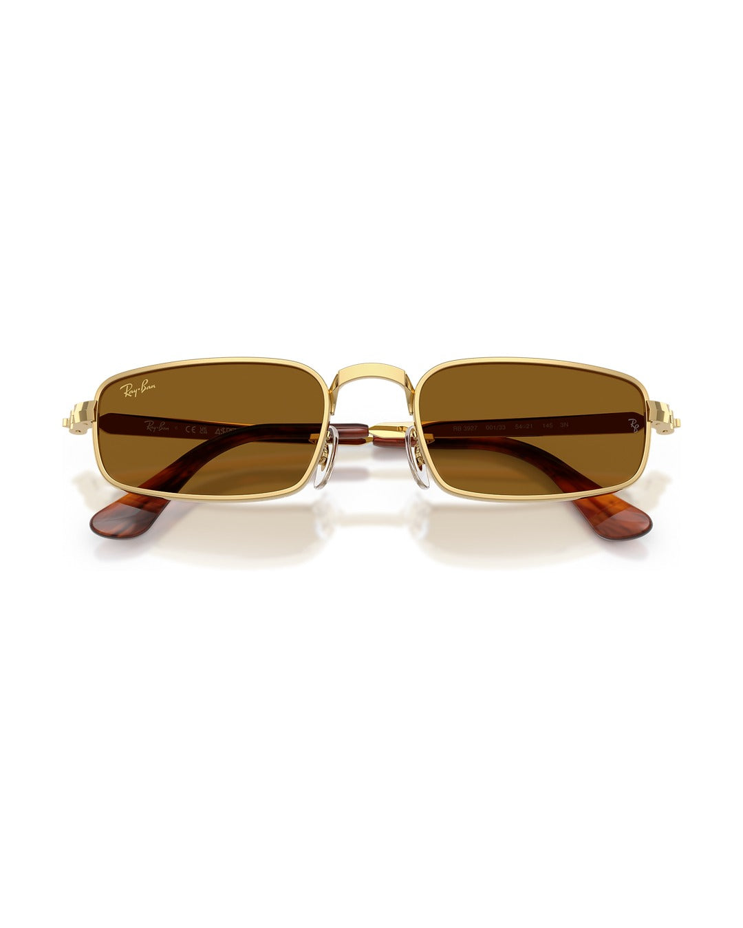 A$AP Rocky Bold Metals Pillow Sunglasses - Arista Gold/Brown - Ray-Ban