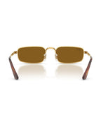 A$AP Rocky Bold Metals Pillow Sunglasses - Arista Gold/Brown - Ray-Ban