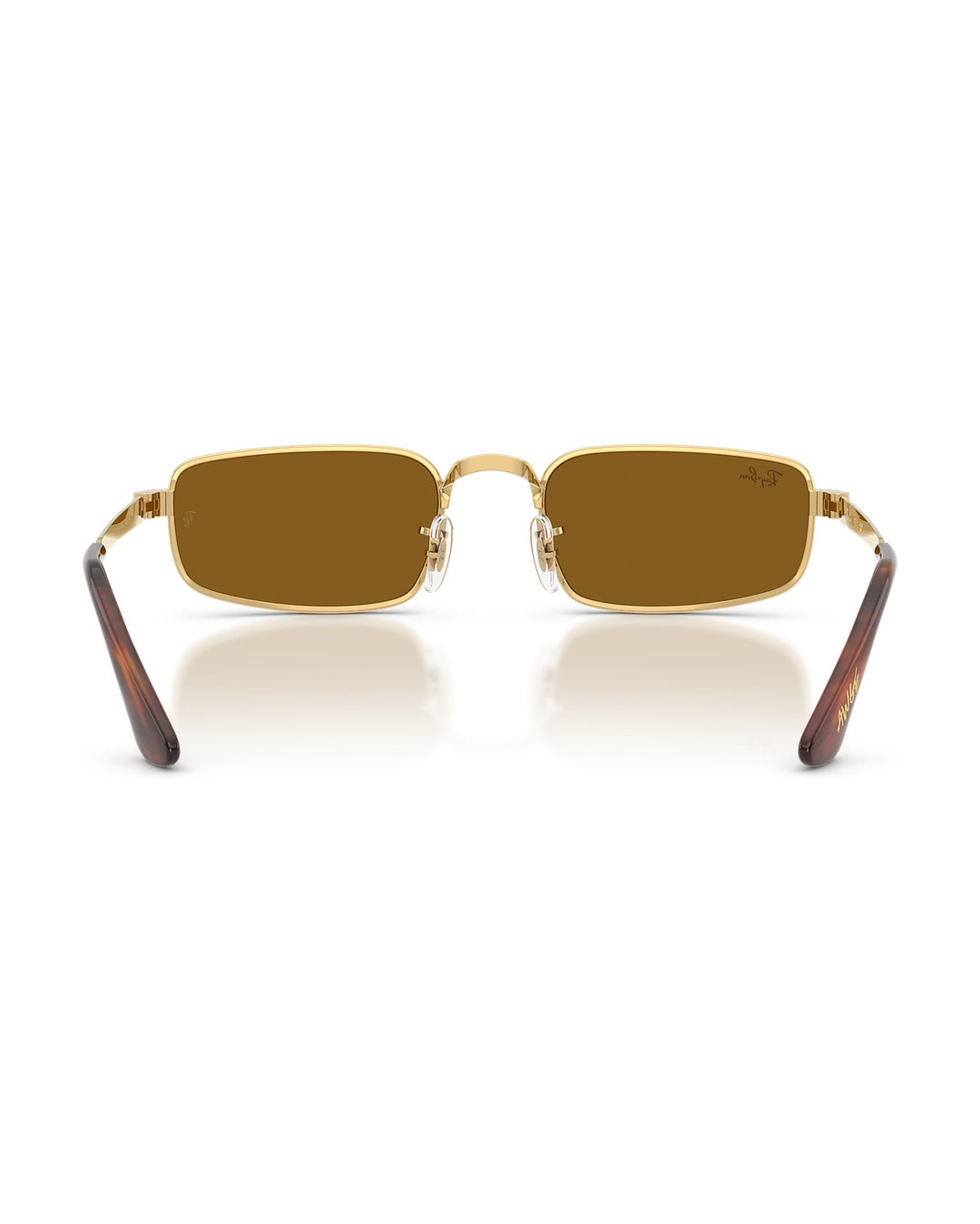 A$AP Rocky Bold Metals Pillow Sunglasses - Arista Gold/Brown - Ray-Ban