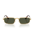 A$AP Rocky Bold Metals Pillow Sunglasses - Arista Gold/Green - Ray-Ban