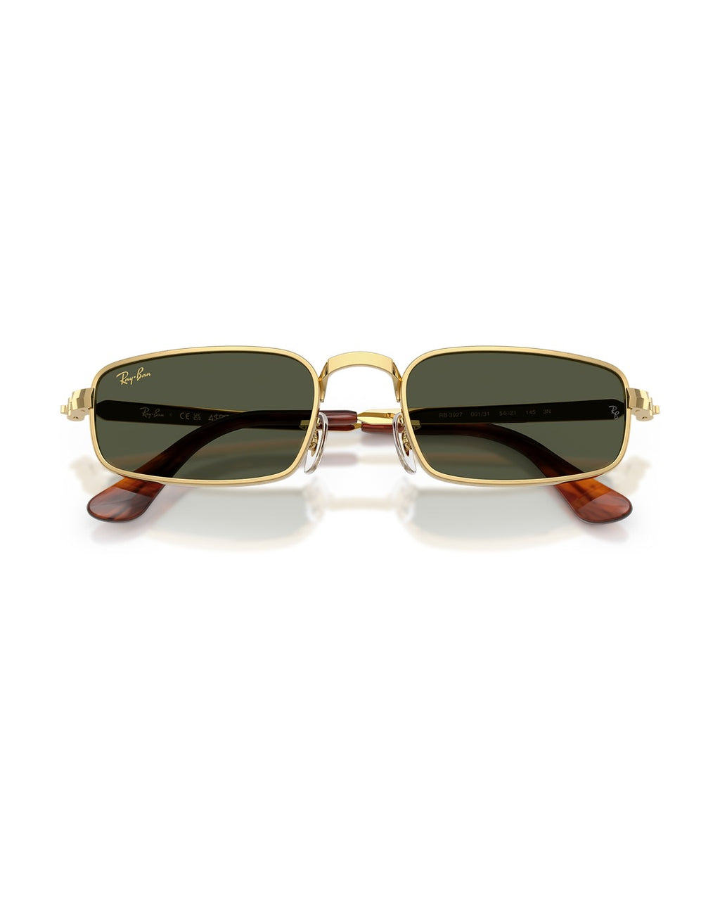 A$AP Rocky Bold Metals Pillow Sunglasses - Arista Gold/Green - Ray-Ban