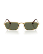 A$AP Rocky Bold Metals Pillow Sunglasses - Arista Gold/Green Polarized - Ray-Ban