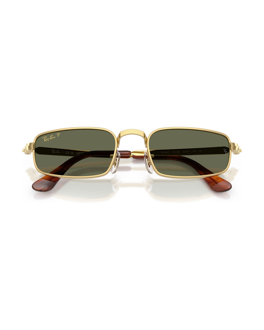 A$AP Rocky Bold Metals Pillow Sunglasses - Arista Gold/Green Polarized - Ray-Ban