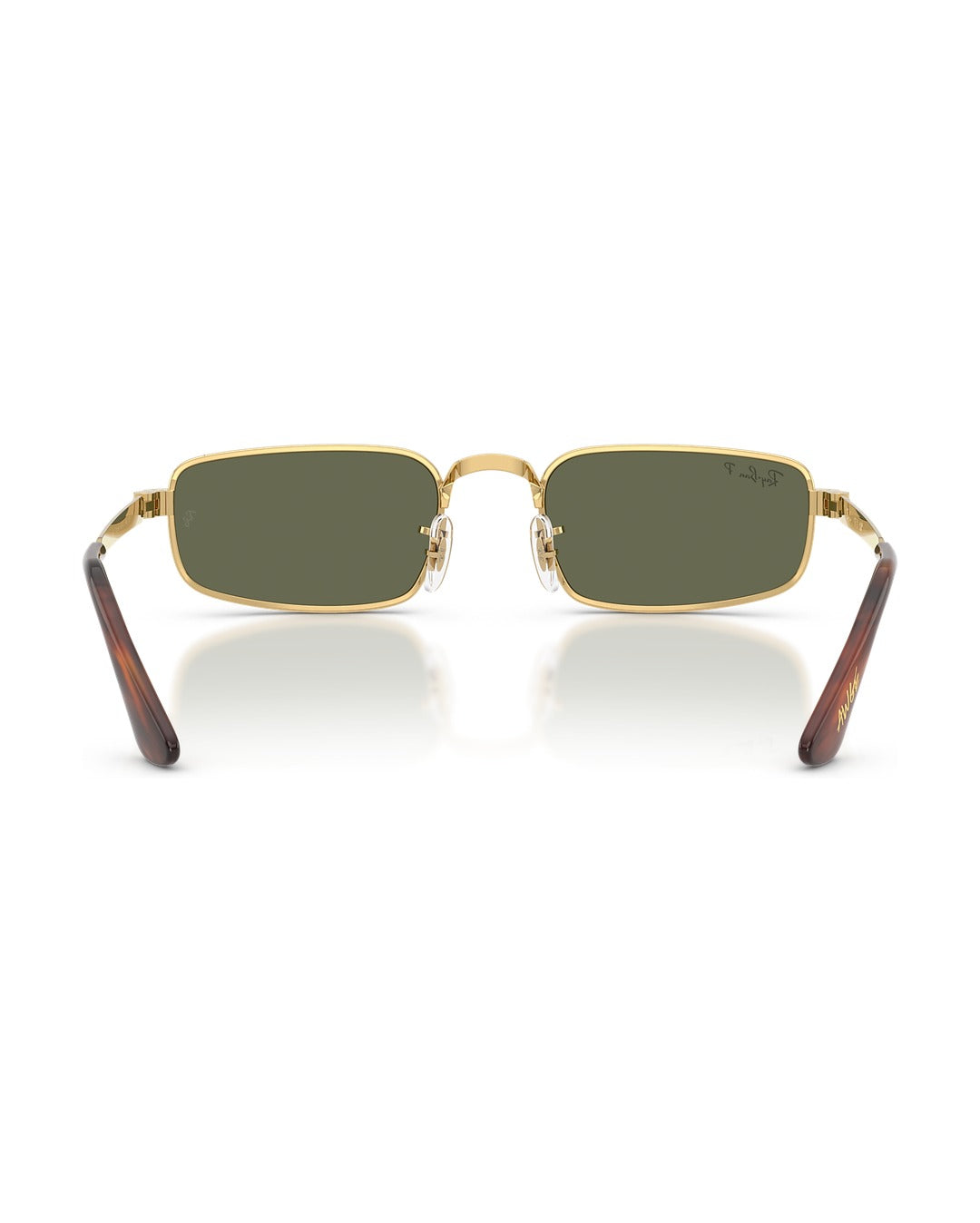 A$AP Rocky Bold Metals Pillow Sunglasses - Arista Gold/Green Polarized - Ray-Ban