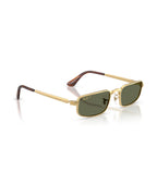 A$AP Rocky Bold Metals Pillow Sunglasses - Arista Gold/Green Polarized - Ray-Ban