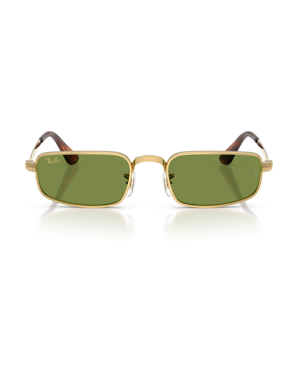A$AP Rocky Bold Metals Pillow Sunglasses - Arista Gold/Green - Ray-Ban