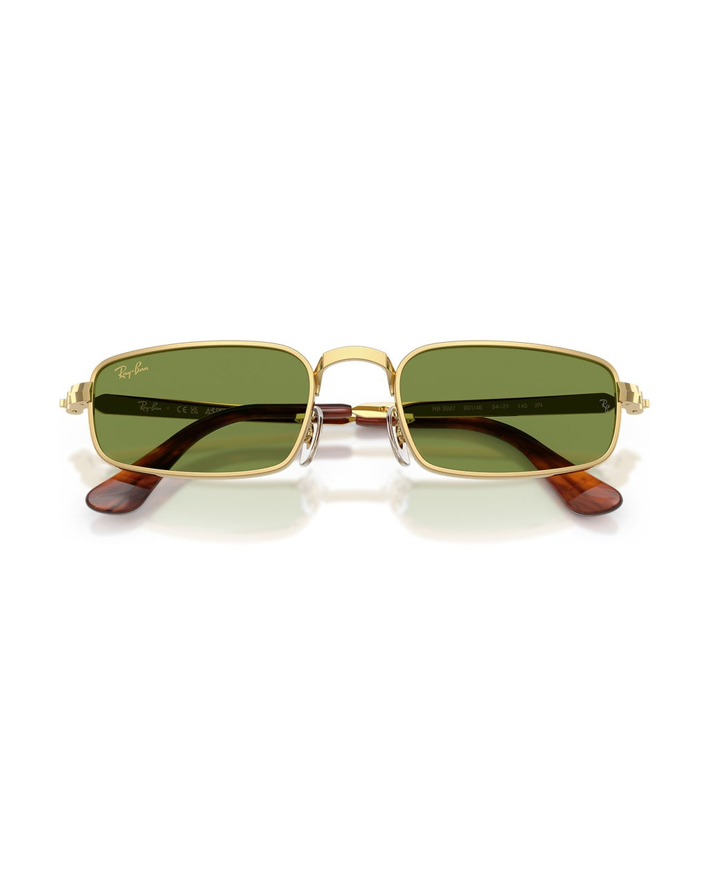 A$AP Rocky Bold Metals Pillow Sunglasses - Arista Gold/Green - Ray-Ban