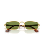 A$AP Rocky Bold Metals Pillow Sunglasses - Arista Gold/Green - Ray-Ban