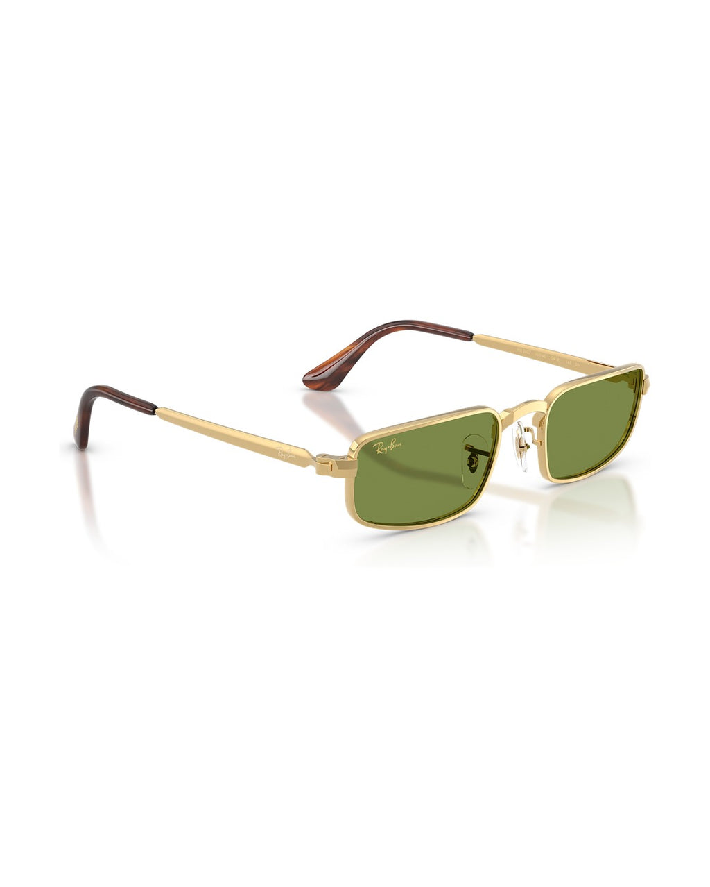 A$AP Rocky Bold Metals Pillow Sunglasses - Arista Gold/Green - Ray-Ban