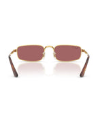 A$AP Rocky Bold Metals Pillow Sunglasses - Arista Gold/Purple Polarized - Ray-Ban