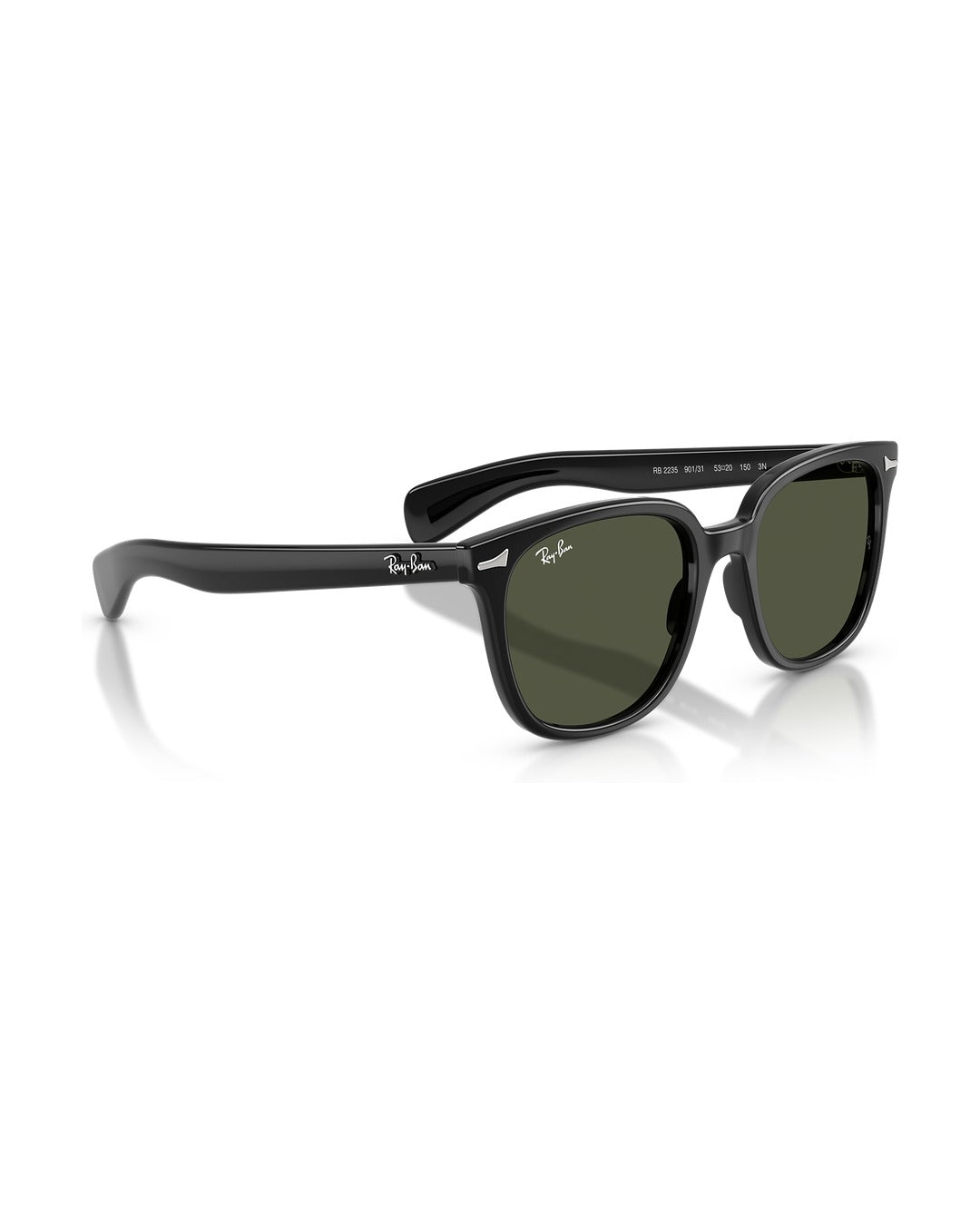 Brunel II Sunglasses - Black/Green - Ray-Ban