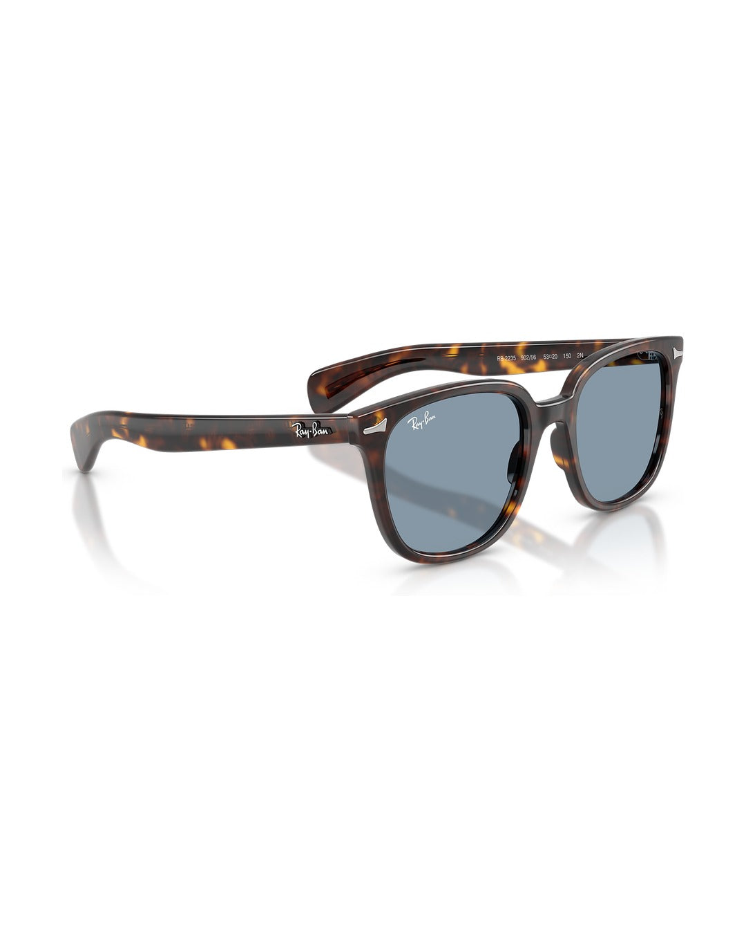Brunel II Sunglasses - Havana/Blue - Ray-Ban