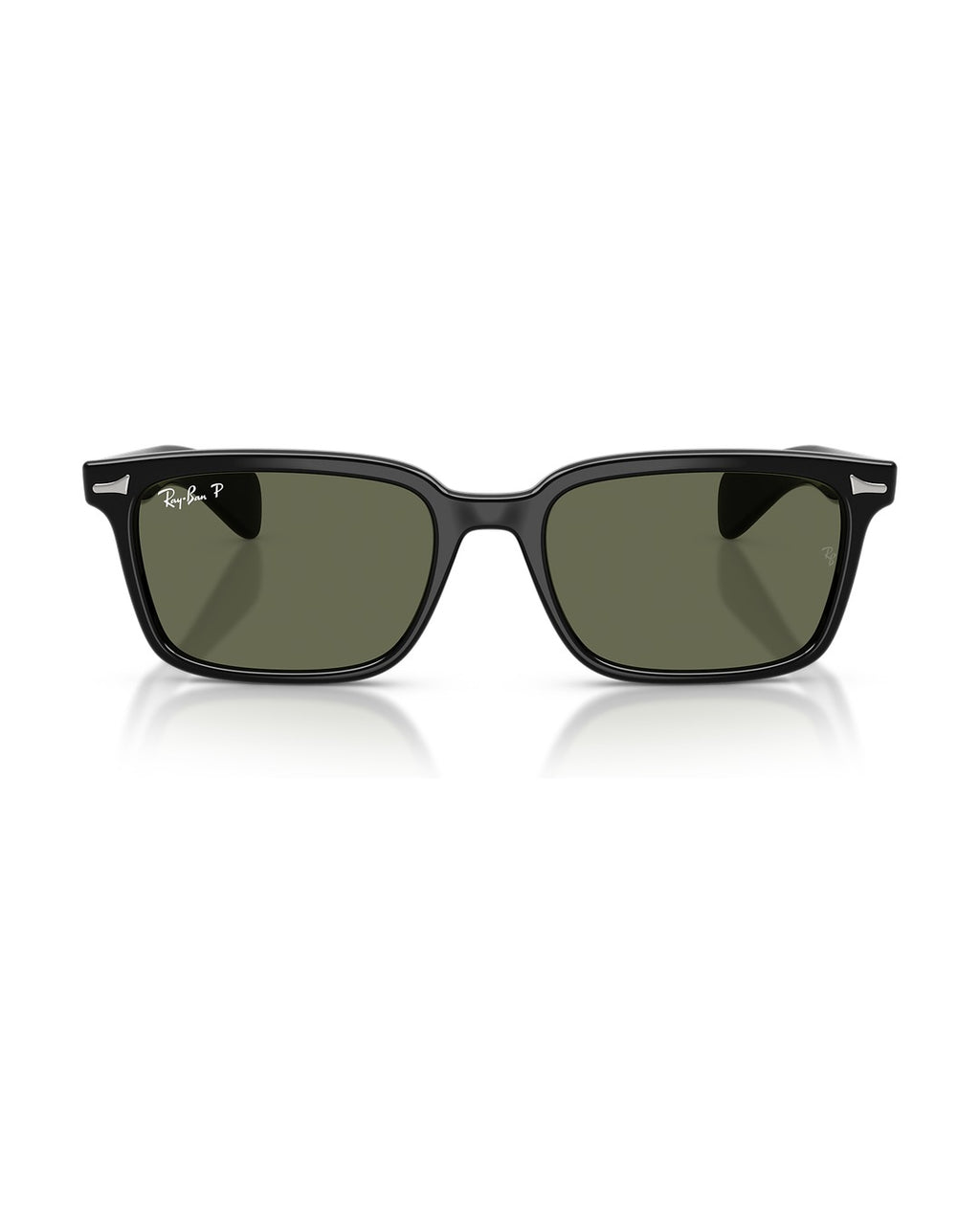 Brunel Sunglasses - Black/Green Polarized - Ray-Ban